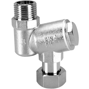 热水器马桶角阀前置过滤器4分黄铜管道过滤净水器大出水设备装置