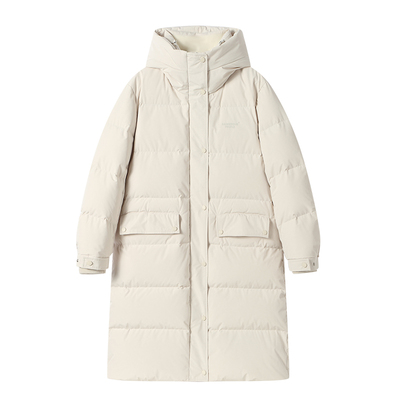 薛之谦dsp经典长款连帽羽绒服