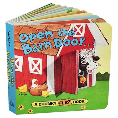 打开谷仓的门英文原版绘本