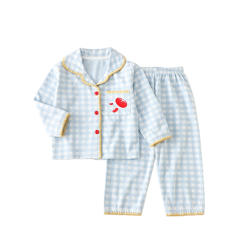 【2折专区】折扣店撤柜  新款睡衣女款冬季加厚格纹长袖家居服
