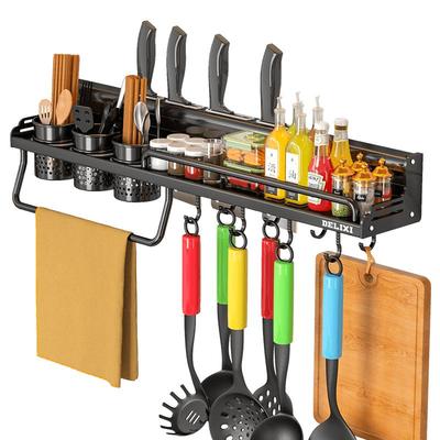 德力西免打孔厨房置物架