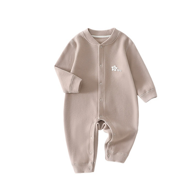 贝肽斯德绒婴儿连体衣保暖睡衣