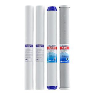 净水器20寸滤芯前三级套装售水机商用通用净水机前置过滤器PP棉