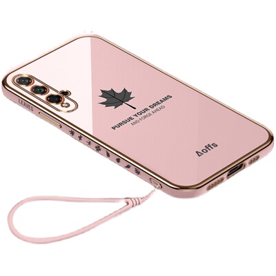 适用华为nova5Pro硅胶壳送钢化膜