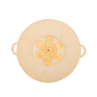 树可硅胶防溢锅盖家用耐高温圆型蒸锅炒锅盖子通用蒸架保鲜盖配件