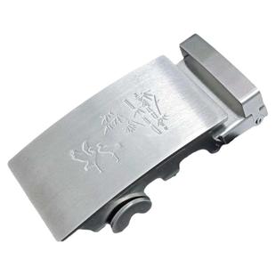 不锈钢男士高档商务风皮带扣自动加厚外穿裤腰带扣头裤带配件卡扣