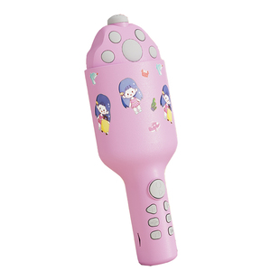 无线儿童话筒音响一体麦克风回声早教宝宝卡拉ok唱歌机小女孩玩具