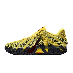 Nike耐克男鞋Ja 3莫兰特3代运动鞋黑黄低帮实战篮球鞋HF2794-702