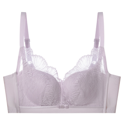 舒雅无钢托侧收蕾丝文胸