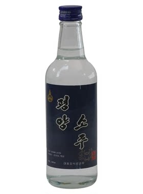 朝鲜烧酒25度360ml饮米酒进口