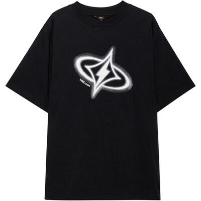 劲酷帅感圆领挺括短袖T恤