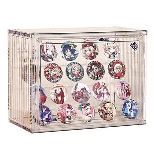 吧唧徽章展示架马拉松纪念币金牌奖牌收纳盒阶梯支架立牌放小痛柜