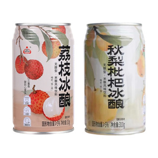 生龙荔枝秋梨枇杷冰酿无醇米酒醪糟汁糯米酒甜酒酿孝感特产饮料