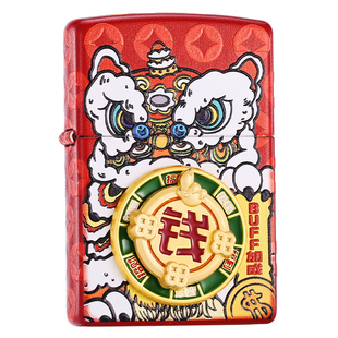 zippo正品打火机 转钱官方旗舰店防风煤油送男友新年生日礼物高档