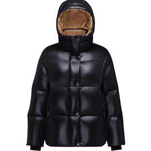 泡芙PUFF波司登90鹅绒高蓬高充绒2025新款冬羽绒服女短款科技蓄热