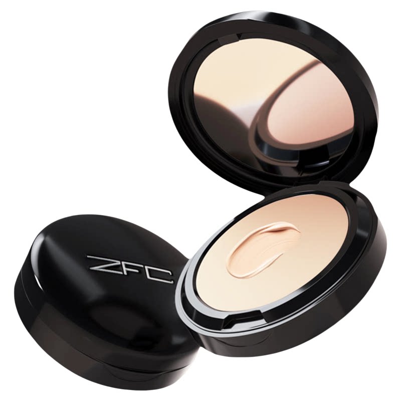 ZFC魅师无痕粉底膏+蜜粉 遮瑕控油持久服帖