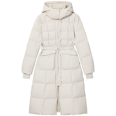 MissSixty配腰带鹅绒大衣