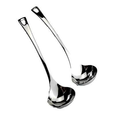 18-10不锈钢小汤勺漏勺一体成型