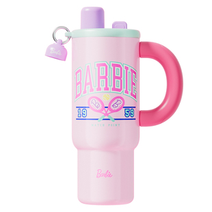 GERM格米芭比冰霸杯保温杯女生大号大容量2025高颜值水杯吸管杯子