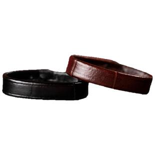 玩物尚智适用22表带圈环真皮活动圈卡扣扣环活动环20皮圈皮带扣16手表牛皮配件皮带18