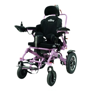 威之群儿童电动助力车折叠轻便可躺便携式智能全自动残疾人代步车