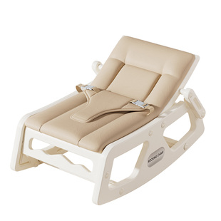 婴幼儿摇摇椅哄娃神器小月龄宝宝睡躺摇床可坐可躺自主入睡安抚椅