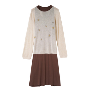 MASANON孕妇装套装2026新款春装背心裙长款罩衫穿搭一整套小个子