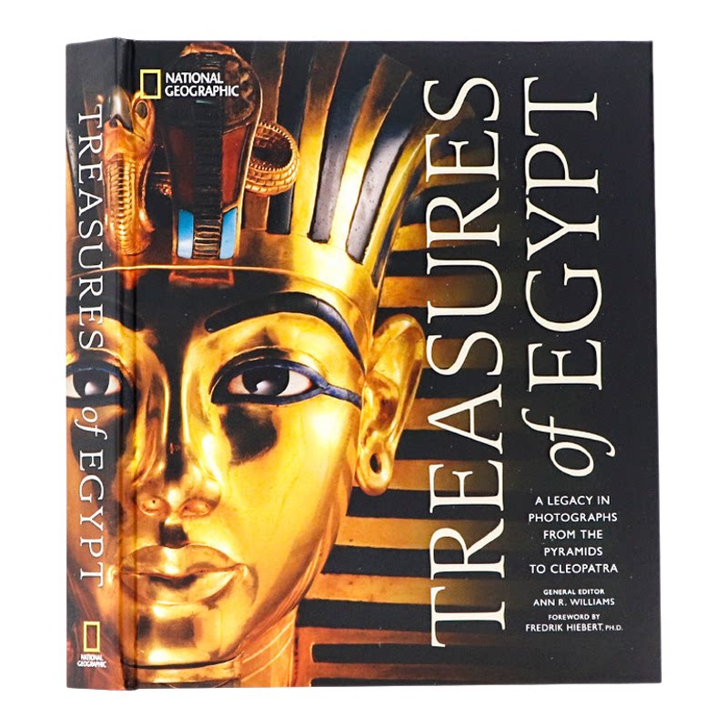 埃及的珍宝 英文原版百科 Treasures of Egypt 精选国家地理档案 图坦卡蒙墓100周年收藏版 带你走进神秘埃及记录惊人考古发现精装
