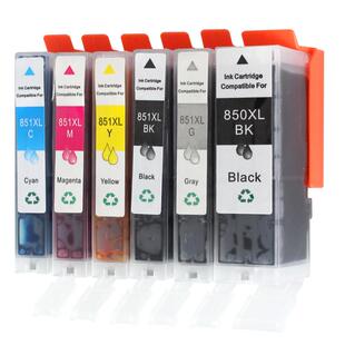 适用佳能850 851墨盒 MG7180 7580 5580 IX6780 IP7280 6400墨盒