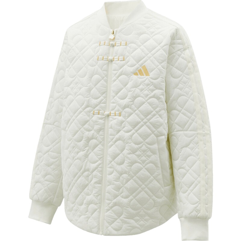 马年系列丨Adidas阿迪达斯大童新中式休闲保暖棉服外套KG5942