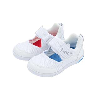 kidsing可迪星幼儿园室内鞋男女童小童春季宝宝软底运动鞋小白鞋