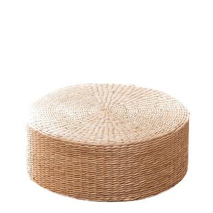 草编蒲团坐垫地上榻榻米家用日式打坐禅修垫阳台飘窗蒲草垫子坐墩