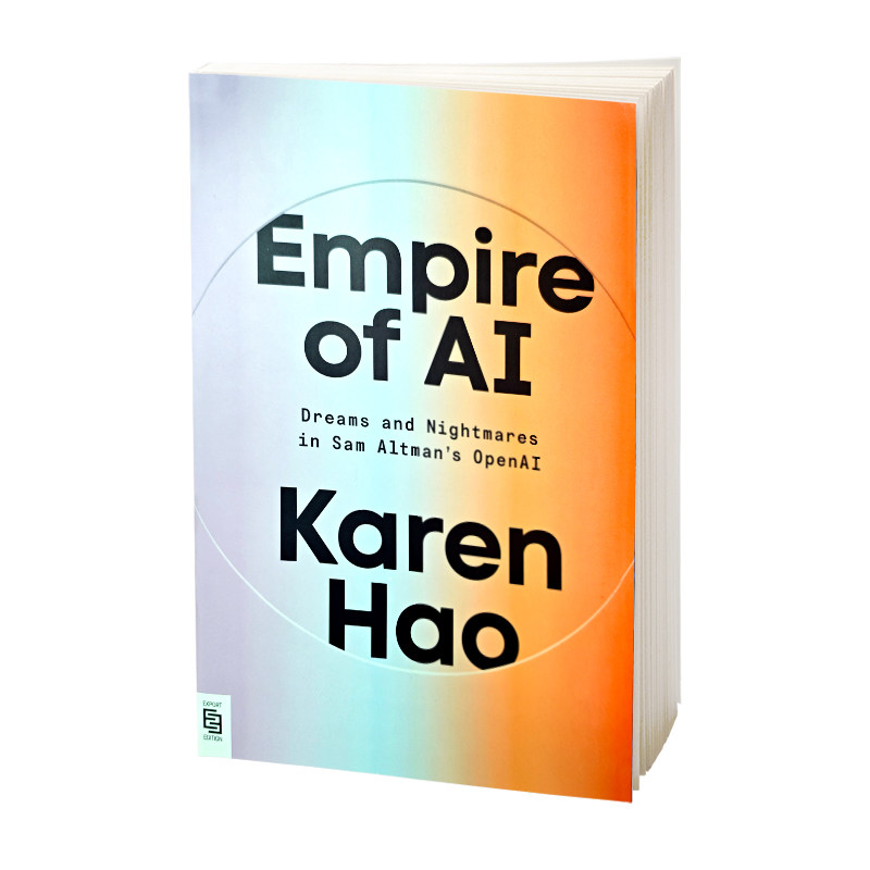 英文原版AI帝国图书讲述OpenAI