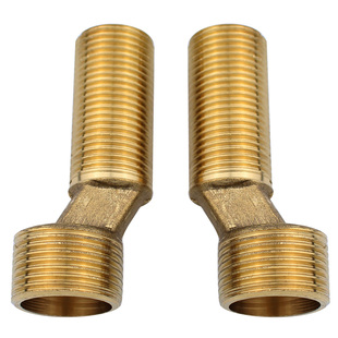 淋浴龙头配件花洒加长弯头变径曲脚弯脚偏心螺丝拐脚弯角曲角接头