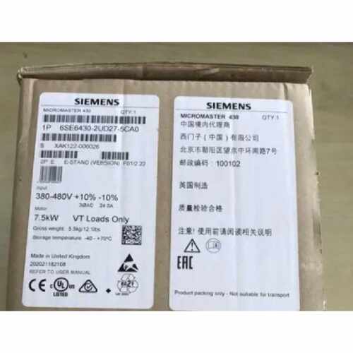 询价6SE6430-2AD27-5CA0