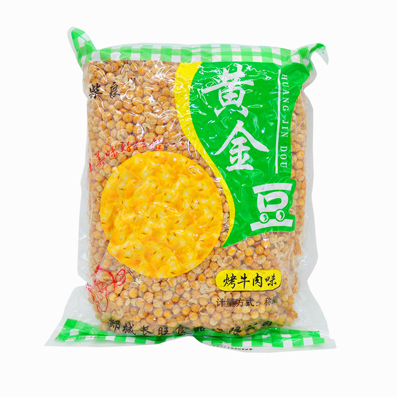 烤牛肉味5斤装包邮黄金豆黄金豆