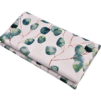 棉麻布料亚麻帆布北欧桌布窗帘