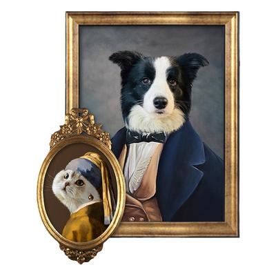 萌宠工坊宠物入画定制猫狗装饰画