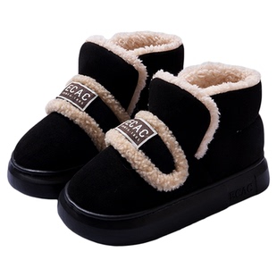 棉鞋女款冬季加绒加厚2024新款家居防滑雪地靴保暖棉拖鞋包跟外穿