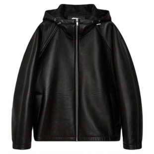 IMMI 设计师品牌25秋冬新品空气层复合皮夹克外套SOLSOL 买手店