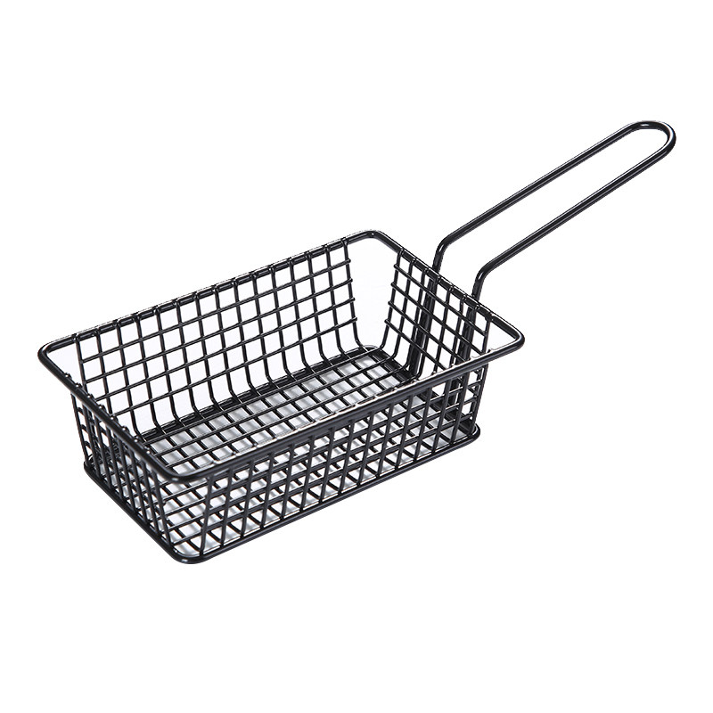 美式风餐具铁艺炸鸡容器薯条篮