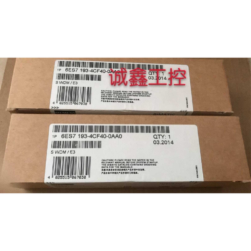 议价6ES7193-4CF40-0AA0西门子原装进口模块6ES7193-4CF40-0AA0