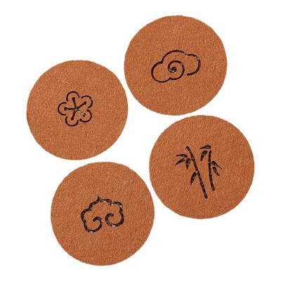 毛毡茶杯垫茶席餐桌垫杯垫