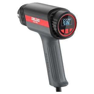 德力西电气热风枪高温热风机工业级小型大功率美缝烤枪封膜吹风机