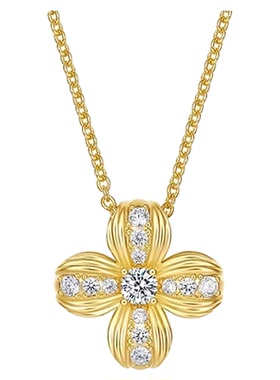 月售500+黄子弘凡同款璨花瓣项链