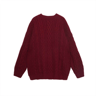 圣诞情侣装毛衣2026本命年跨年战袍新款秋冬季高级感慵懒风外套装