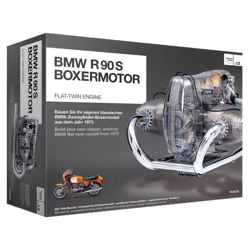 德国BMW宝马发动机模型引擎可动拼装高难度玩具1:2车模