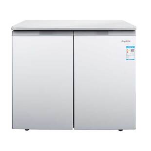 荣事达卧式冰箱家用对开双门变频风冷无霜一级能效台下嵌入式小型