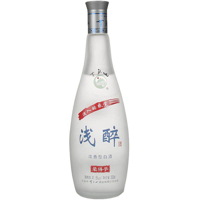 贯头山41.8度浅醉500ml*12瓶