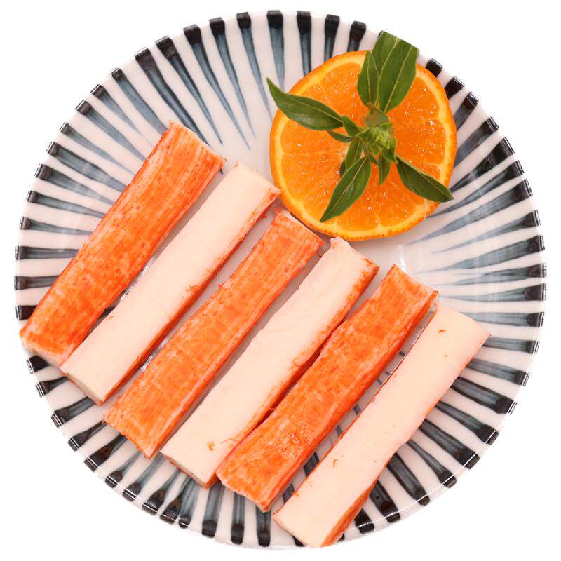 【潮欣】蟹柳蟹肉棒500g 寿司材料 海底豆捞火锅 麻辣烫烧烤食材